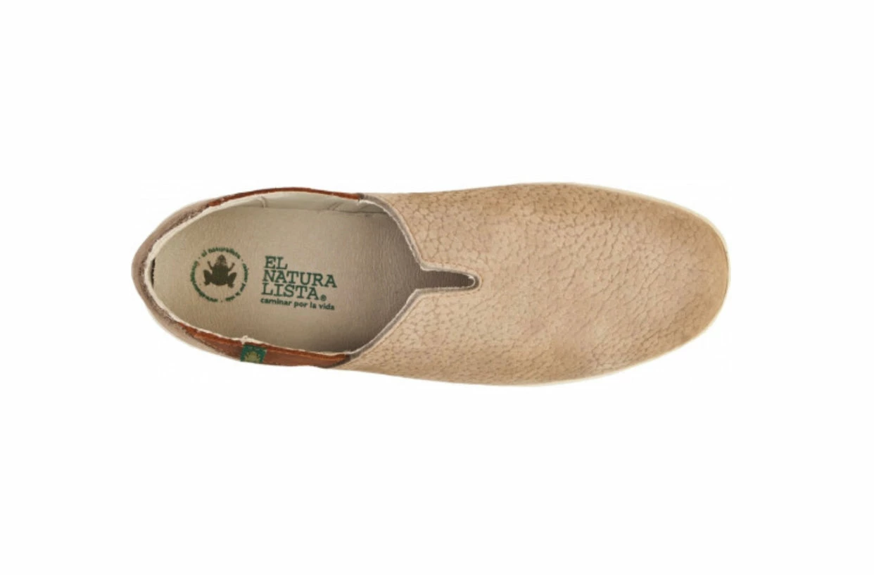 El Naturalista Mens Shoes El Naturalista N359 Trufa Piedra Cream Estratos Slip On Shoe Made In Spain 2 El Naturalista Mens Shoes El Naturalista N359 Trufa Piedra Cream Estratos Slip On Shoe Made In Spain - Image 2