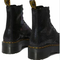 Dr. Martens Boots Dr. Martens Molly Black Iridescent Crackle Platform Ankle 6 Eyelet Boot 11 Dr. Martens Boots Dr. Martens Molly Black Iridescent Crackle Platform Ankle 6 Eyelet Boot -El Naturalista store image 64cea19a 7c21 4817 9876 87e3d06cae09 2048x