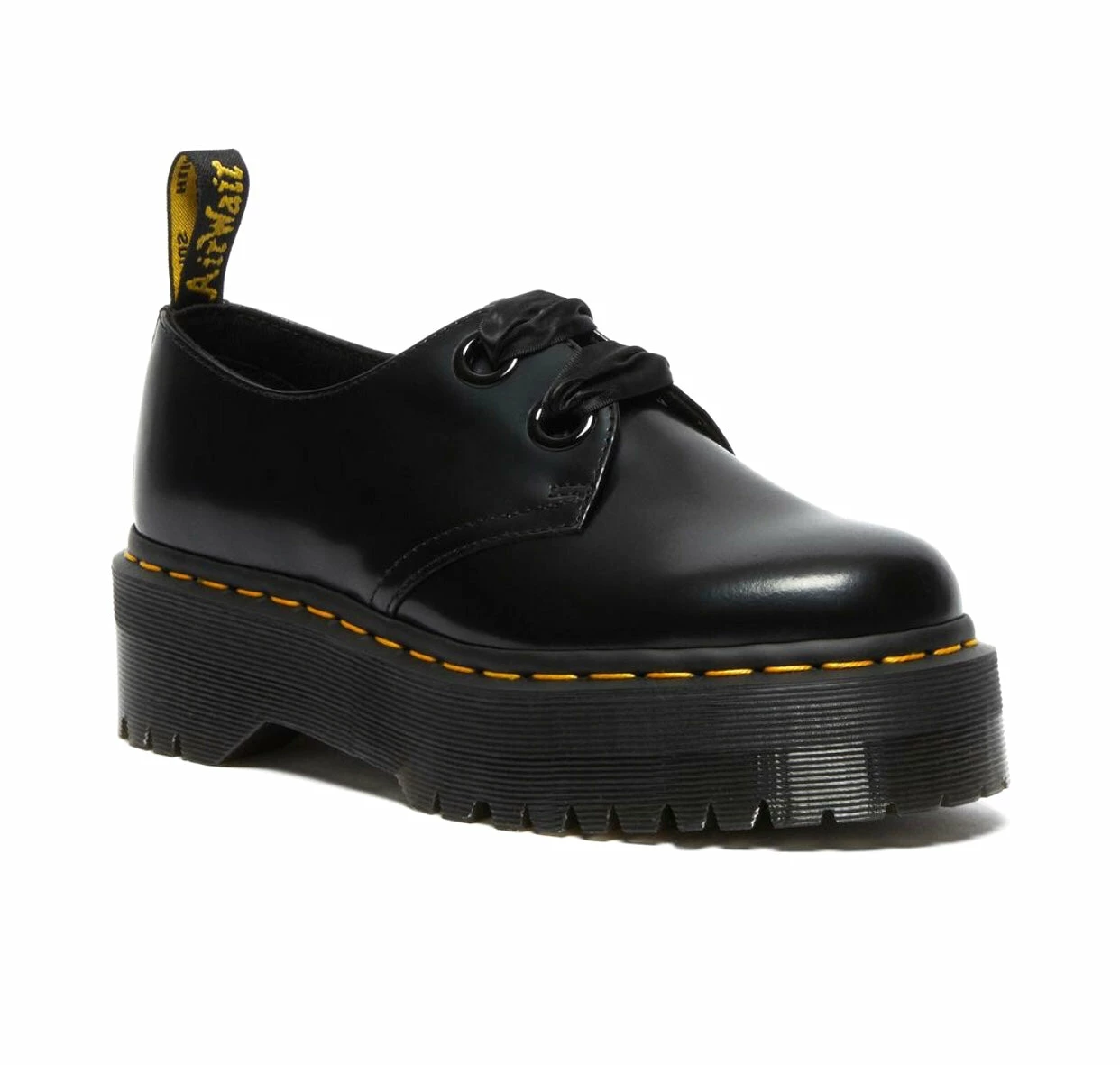 Dr. Martens Shoes Dr. Martens Holly Black Buttero Platform 2 Eyelet Shoe 1 Dr. Martens Shoes Dr. Martens Holly Black Buttero Platform 2 Eyelet Shoe