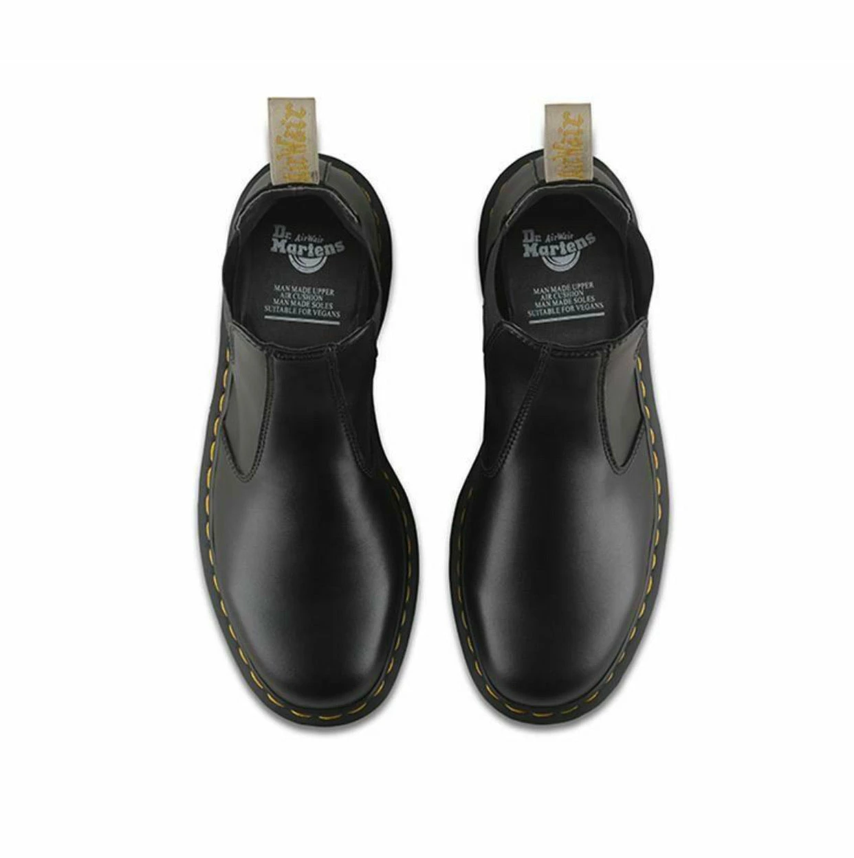 Dr. Martens Boots Dr. Martens 2976 Black Felix Vegan Chelsea Boot 3 Dr. Martens Boots Dr. Martens 2976 Black Felix Vegan Chelsea Boot - Image 3