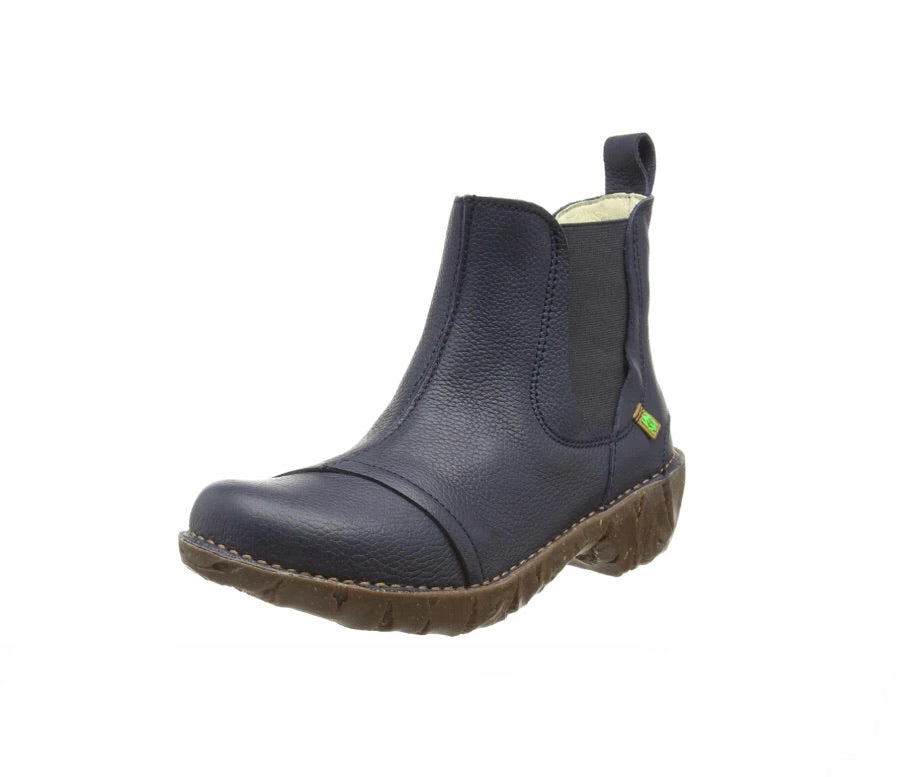 El Naturalista Ladies Boots El Naturalista N158 Ocean Blue Pull On Ankle Boot Made In Spain 1 El Naturalista Ladies Boots El Naturalista N158 Ocean Blue Pull On Ankle Boot Made In Spain