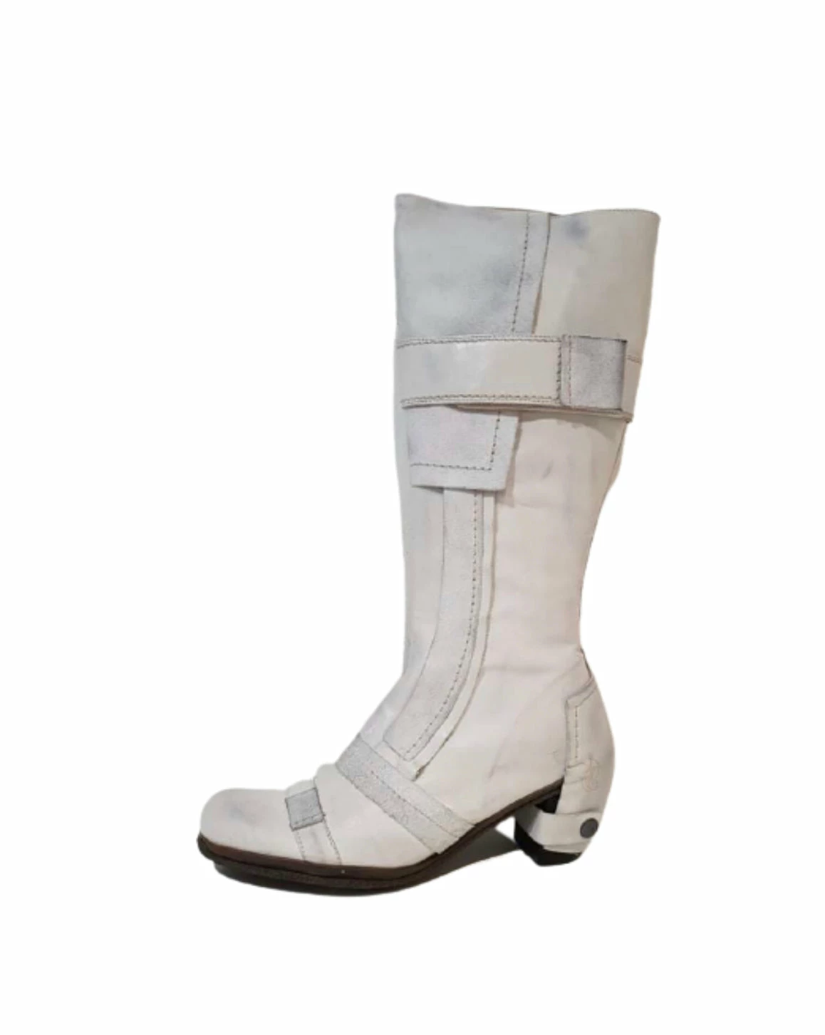 Eject Ladies Boots Eject EJW14-50 White Zip Knee High Boot Made In Portugal 1 Eject Ladies Boots Eject EJW14-50 White Zip Knee High Boot Made In Portugal