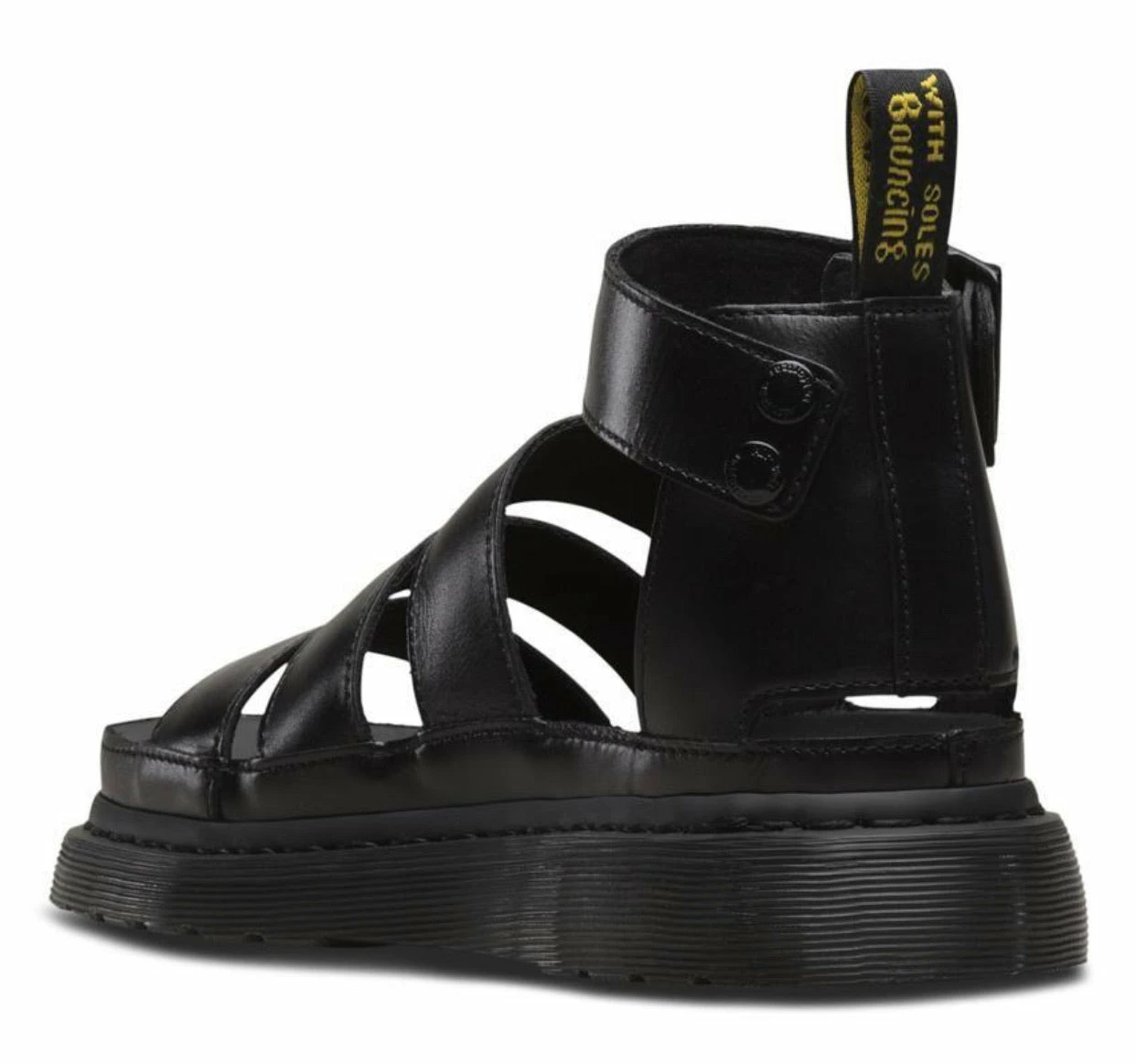 Dr. Martens Shoes Dr. Martens Clarissa II Brando Black Sandal Buckle 3 Ankle Strap 9 Dr. Martens Shoes Dr. Martens Clarissa II Brando Black Sandal Buckle 3 Ankle Strap - Image 9