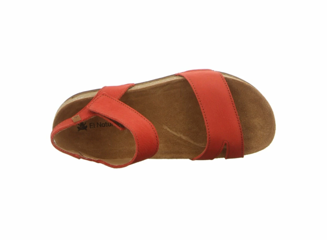 El Naturalista Ladies Shoes El Naturalista 5790 Coral Red Balance Pleasant Sandals Made In Spain 6 El Naturalista Ladies Shoes El Naturalista 5790 Coral Red Balance Pleasant Sandals Made In Spain - Image 6