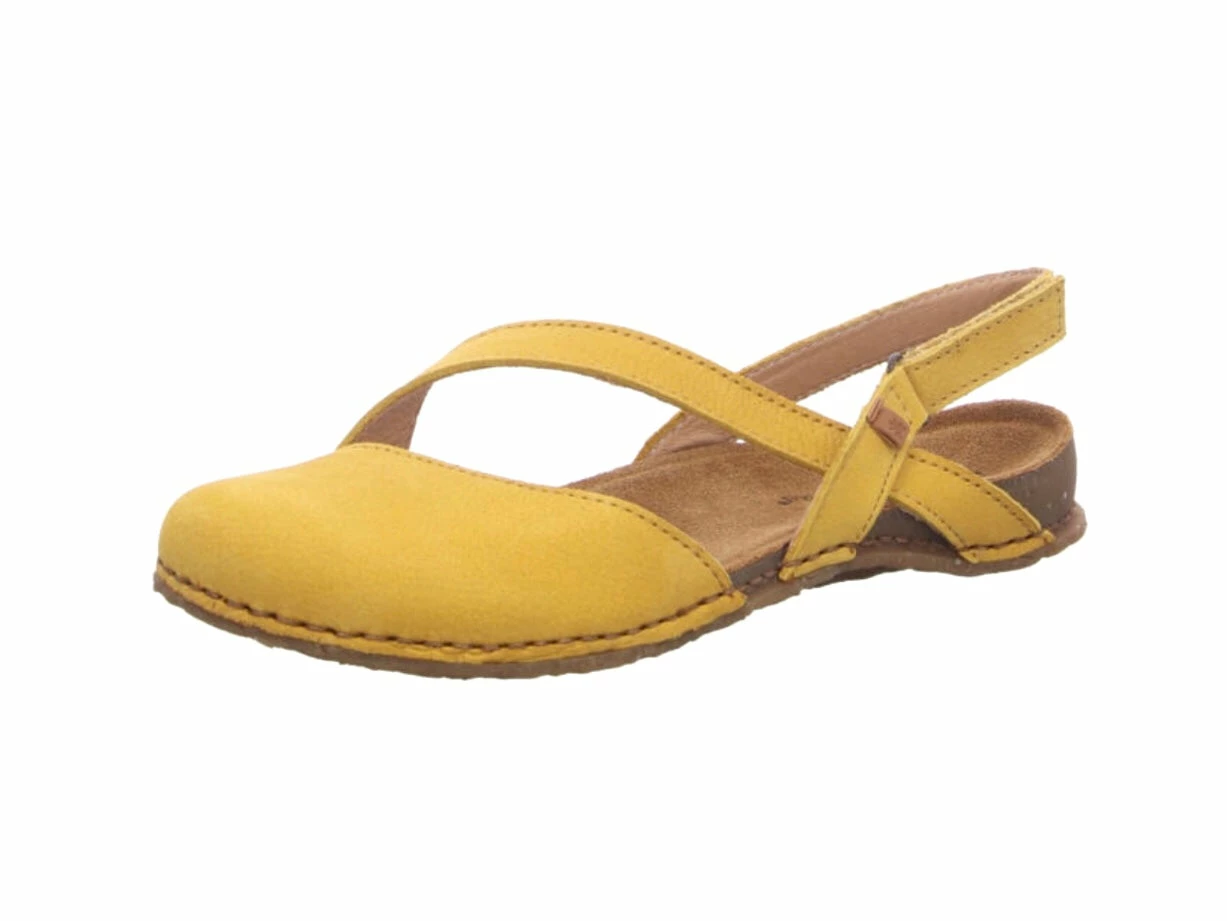 El Naturalista Ladies Shoes El Naturalista 5813 Panglao Curry Yellow Pleasant Flats Made In Spain 6 El Naturalista Ladies Shoes El Naturalista 5813 Panglao Curry Yellow Pleasant Flats Made In Spain - Image 6