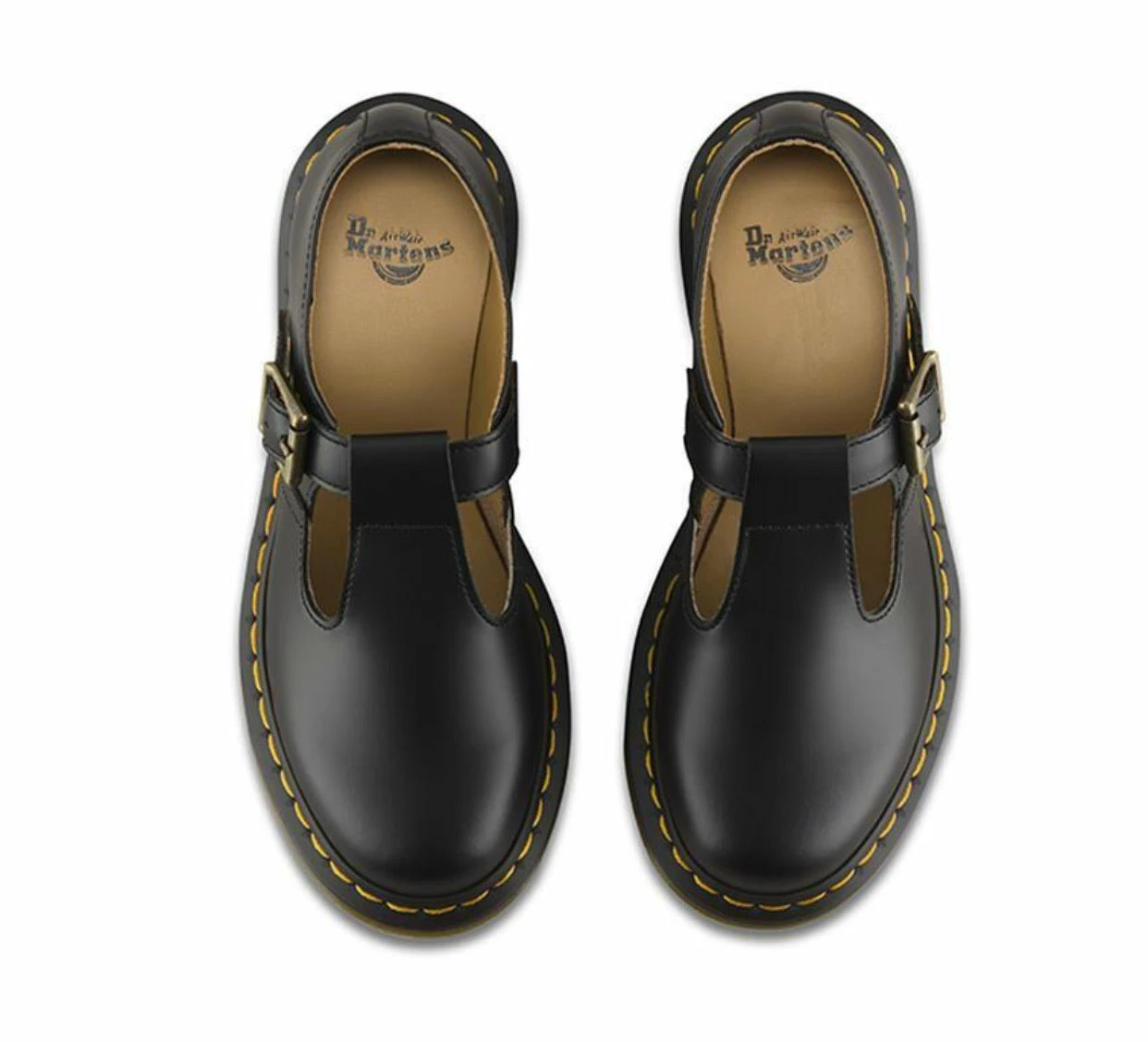 Dr. Martens Shoes Dr. Martens Polley Black Smooth 3 Dr. Martens Shoes Dr. Martens Polley Black Smooth - Image 3