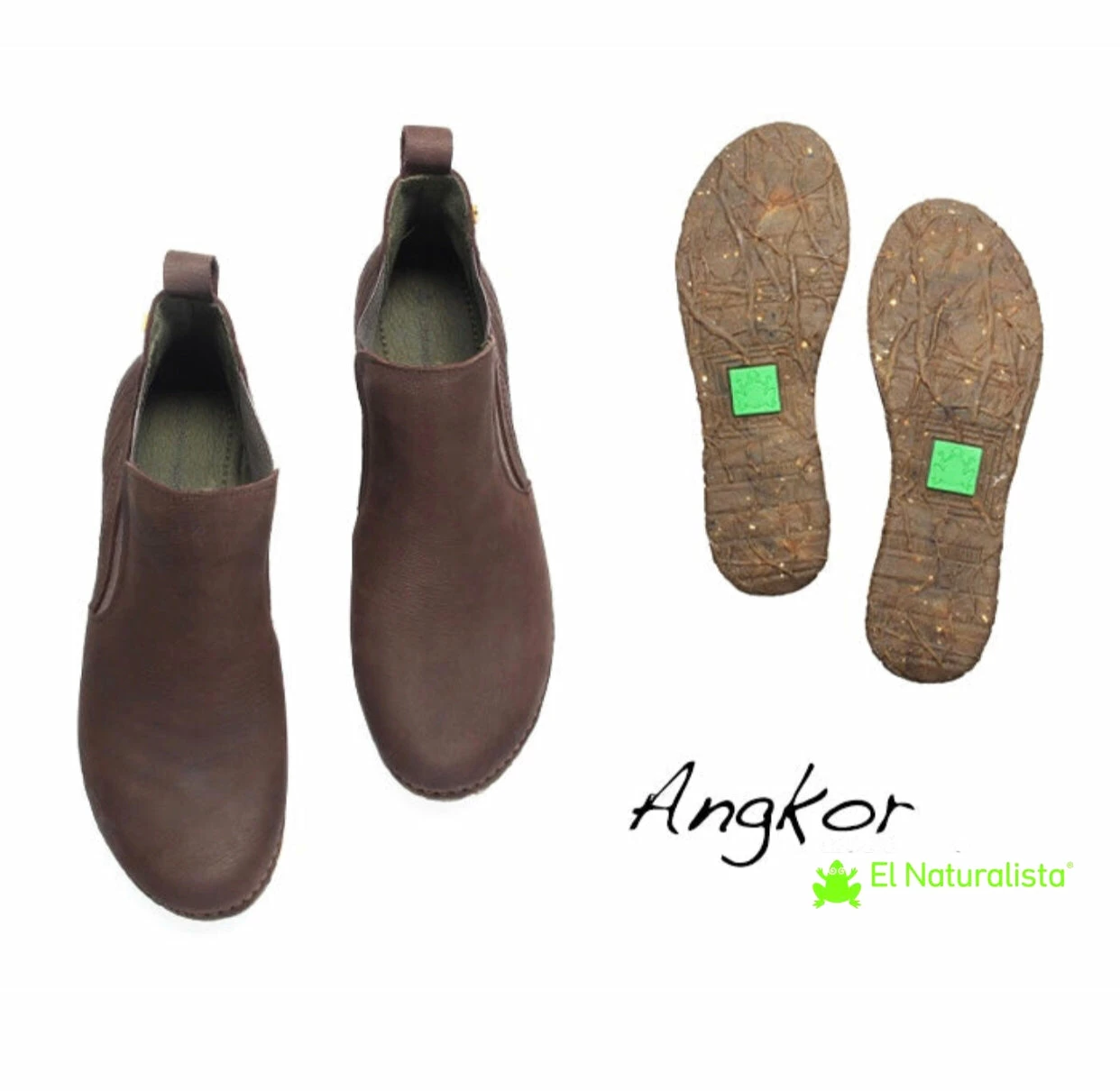 El Naturalista Ladies Boots El Naturalista 5465 Brown Angkor Chelsea Boot Made In Spain 5 El Naturalista Ladies Boots El Naturalista 5465 Brown Angkor Chelsea Boot Made In Spain - Image 5