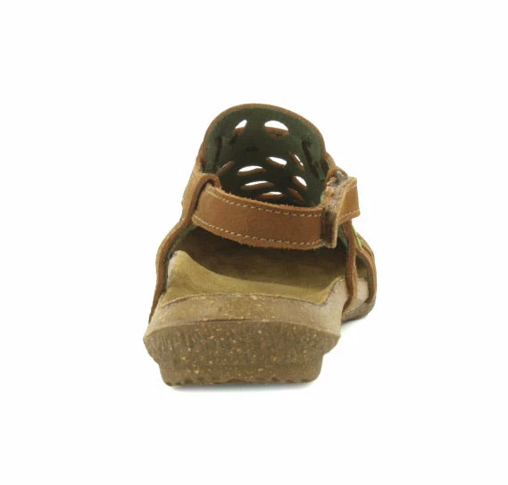 El Naturalista Ladies Shoes El Naturalista 5063 Wood Flats Sandals Made In Spain 7 El Naturalista Ladies Shoes El Naturalista 5063 Wood Flats Sandals Made In Spain - Image 7