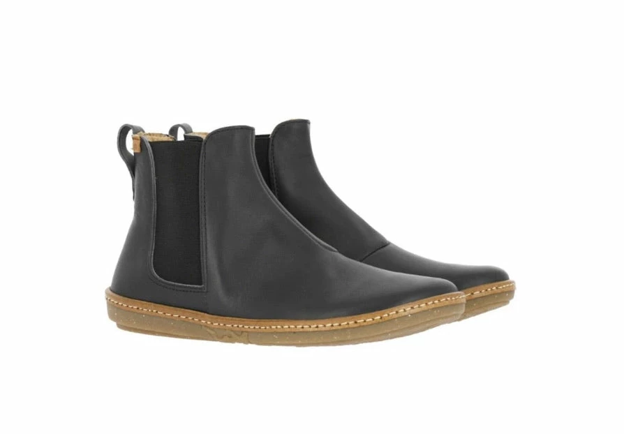 El Naturalista Ladies Boots El Naturalista 5310 Black Ankle Chelsea Boot Made In Spain 1 El Naturalista Ladies Boots El Naturalista 5310 Black Ankle Chelsea Boot Made In Spain