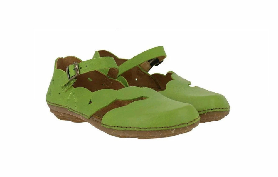 El Naturalista Ladies Shoes El Naturalista 5224 Lime Green Mary Jane Made In Spain 1 El Naturalista Ladies Shoes El Naturalista 5224 Lime Green Mary Jane Made In Spain