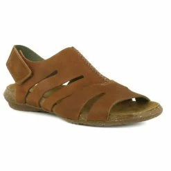 El Naturalista Ladies Shoes El Naturalista 5065 Pleasant Wood Wakataua Sandal Made In Spain