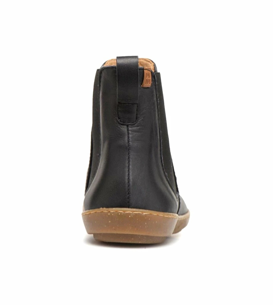 El Naturalista Ladies Boots El Naturalista 5307 Black Ankle Pull On Boot Made In Spain 4 El Naturalista Ladies Boots El Naturalista 5307 Black Ankle Pull On Boot Made In Spain - Image 4