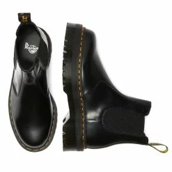 Dr. Martens Boots Dr. Martens 2976 Quad Black Leather Platform Chelsea Boot -El Naturalista store image 7851f0c1 8efc 493d 9762 cbcaf86eea7a 2048x