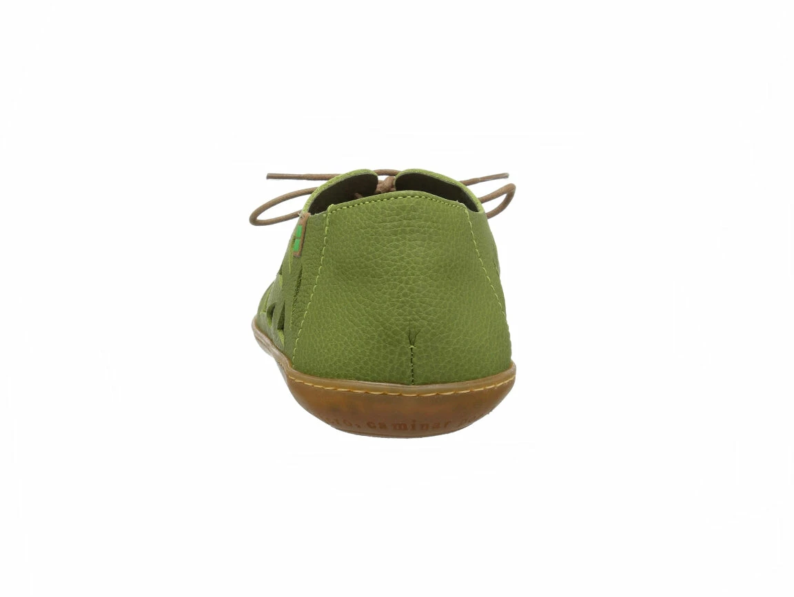 El Naturalista Ladies Shoes El Naturalista 5271 Green Perforated Leather 2 Eyelet Shoe Made In Spain 3 El Naturalista Ladies Shoes El Naturalista 5271 Green Perforated Leather 2 Eyelet Shoe Made In Spain - Image 3