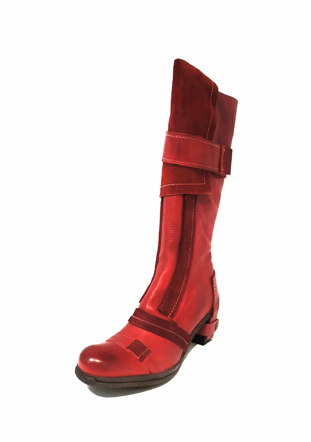 Eject Ladies Boots Eject EJW14-50 Dark Red Zip Knee High Boot Made In Portugal 1 Eject Ladies Boots Eject EJW14-50 Dark Red Zip Knee High Boot Made In Portugal