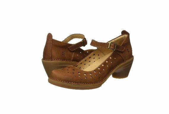 El Naturalista Ladies Shoes El Naturalista 5320 Wood Court Shoe Made In Spain 5 El Naturalista Ladies Shoes El Naturalista 5320 Wood Court Shoe Made In Spain - Image 5