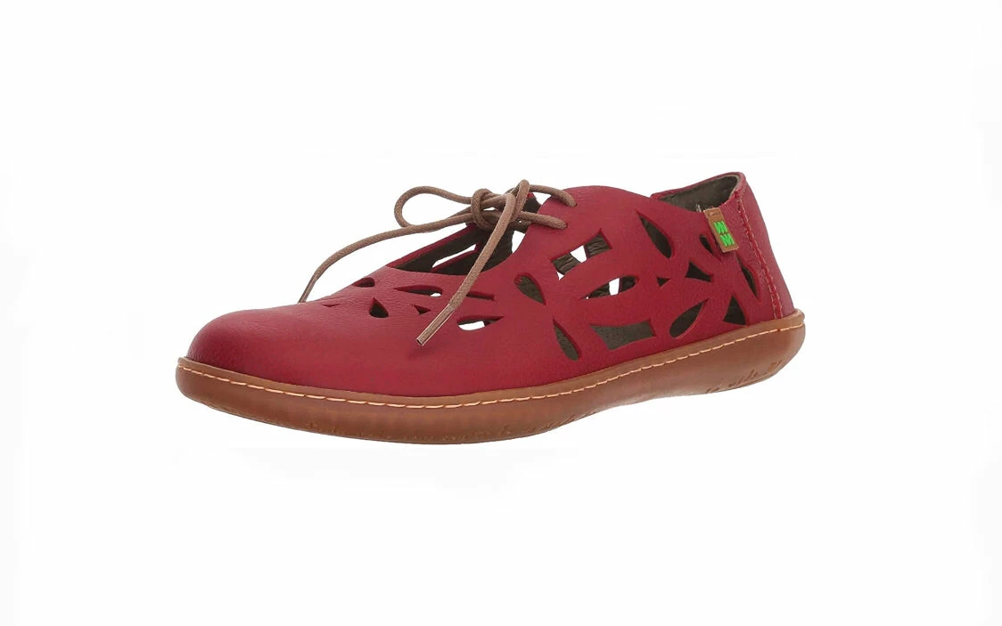 El Naturalista Ladies Shoes El Naturalista 5271 Tibet Red Perforated Leather 2 Eyelet Shoe Made In Spain 1 El Naturalista Ladies Shoes El Naturalista 5271 Tibet Red Perforated Leather 2 Eyelet Shoe Made In Spain