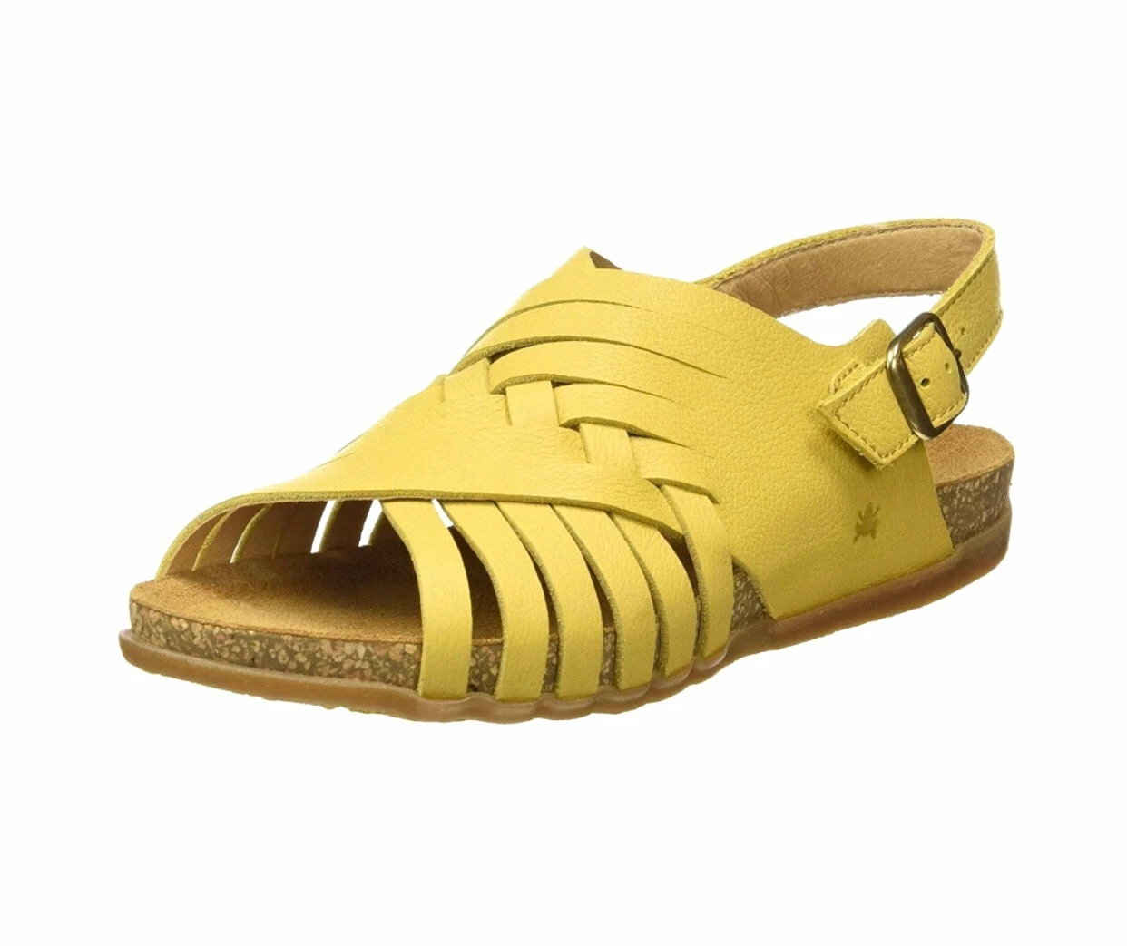 El Naturalista Ladies Shoes El Naturalista 5246 Zumaia Natural Grain Corn Yellow Sandals Made In Spain 2 El Naturalista Ladies Shoes El Naturalista 5246 Zumaia Natural Grain Corn Yellow Sandals Made In Spain - Image 2