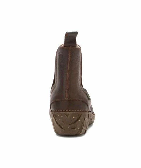 El Naturalista Ladies Boots El Naturalista N158 Brown Pull On Ankle Boot Made In Spain 3 El Naturalista Ladies Boots El Naturalista N158 Brown Pull On Ankle Boot Made In Spain - Image 3