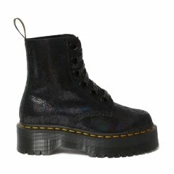Dr. Martens Boots Dr. Martens Molly Black Iridescent Crackle Platform Ankle 6 Eyelet Boot 16 Dr. Martens Boots Dr. Martens Molly Black Iridescent Crackle Platform Ankle 6 Eyelet Boot -El Naturalista store image 8bb68496 285c 4ed7 ad2e ca2fefbe206b 2048x
