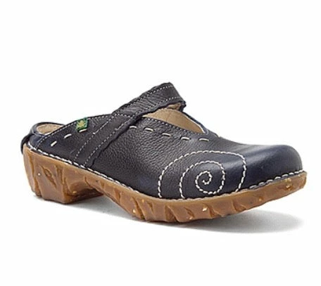 El Naturalista Ladies Shoes El Naturalista N096 Black Clog Made In Spain 1 El Naturalista Ladies Shoes El Naturalista N096 Black Clog Made In Spain