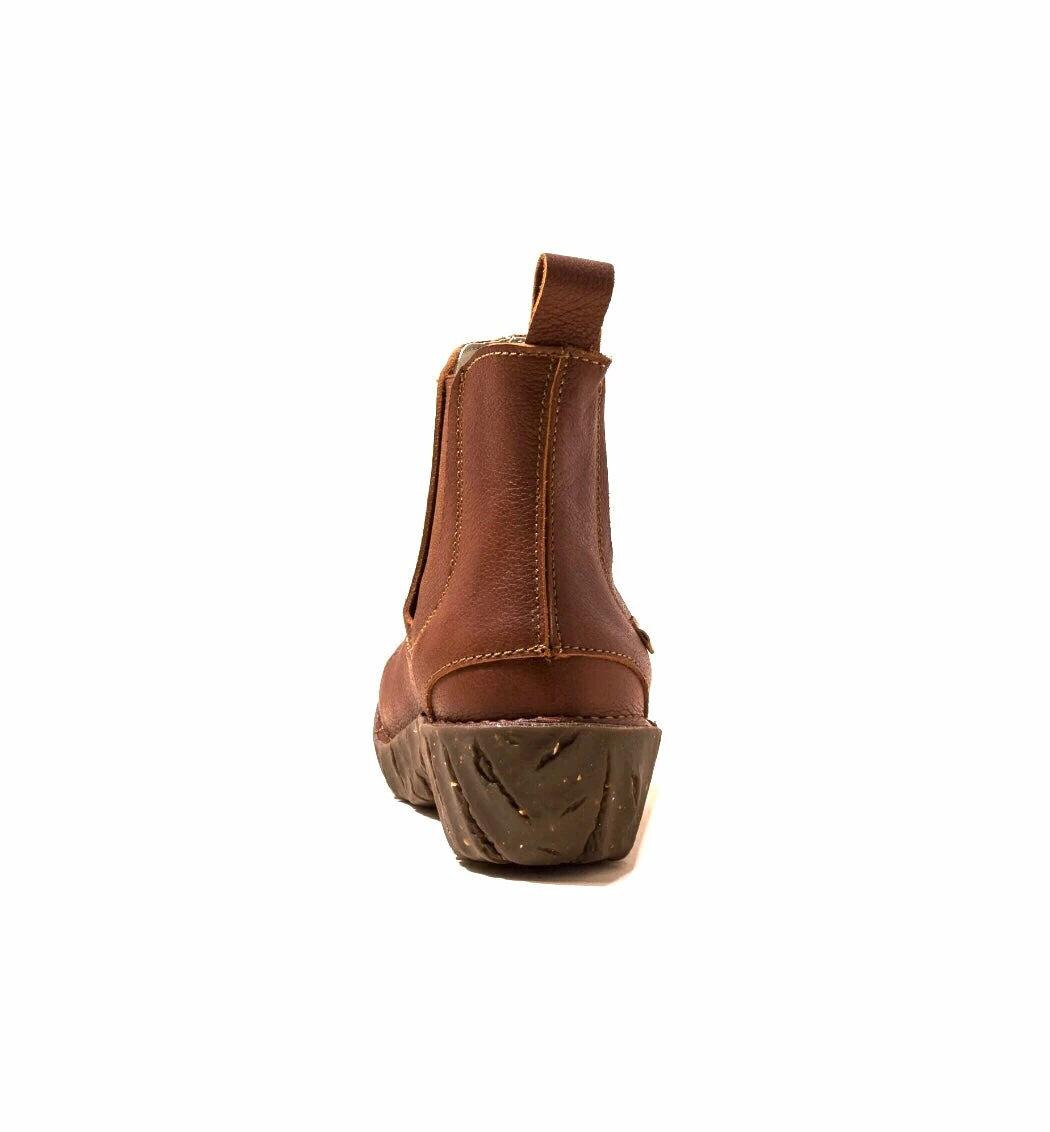 El Naturalista Ladies Boots El Naturalista N158 Wood Light Tan Pull On Ankle Boot Made In Spain 4 El Naturalista Ladies Boots El Naturalista N158 Wood Light Tan Pull On Ankle Boot Made In Spain - Image 4