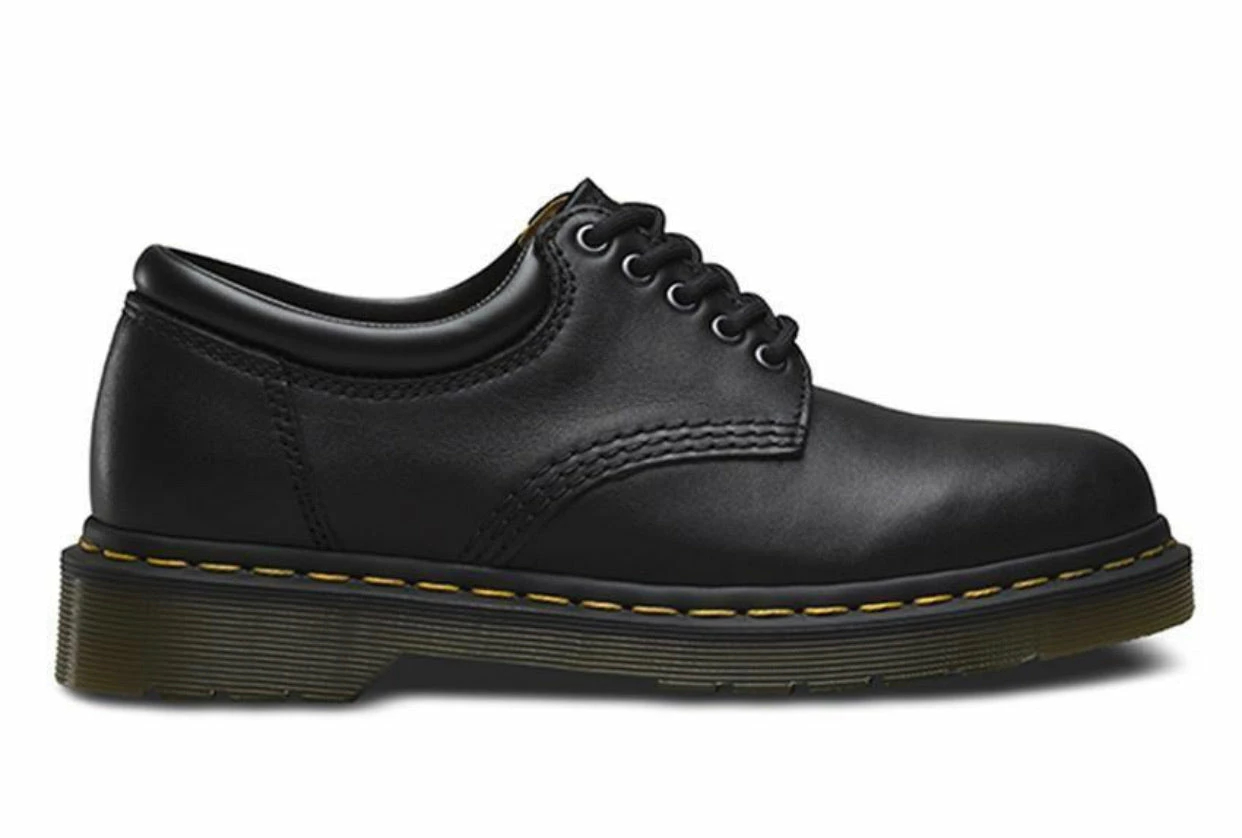 Dr. Martens Shoes Dr. Martens 8053 Nappa Black 5 Eyelet Shoe 2 Dr. Martens Shoes Dr. Martens 8053 Nappa Black 5 Eyelet Shoe - Image 2