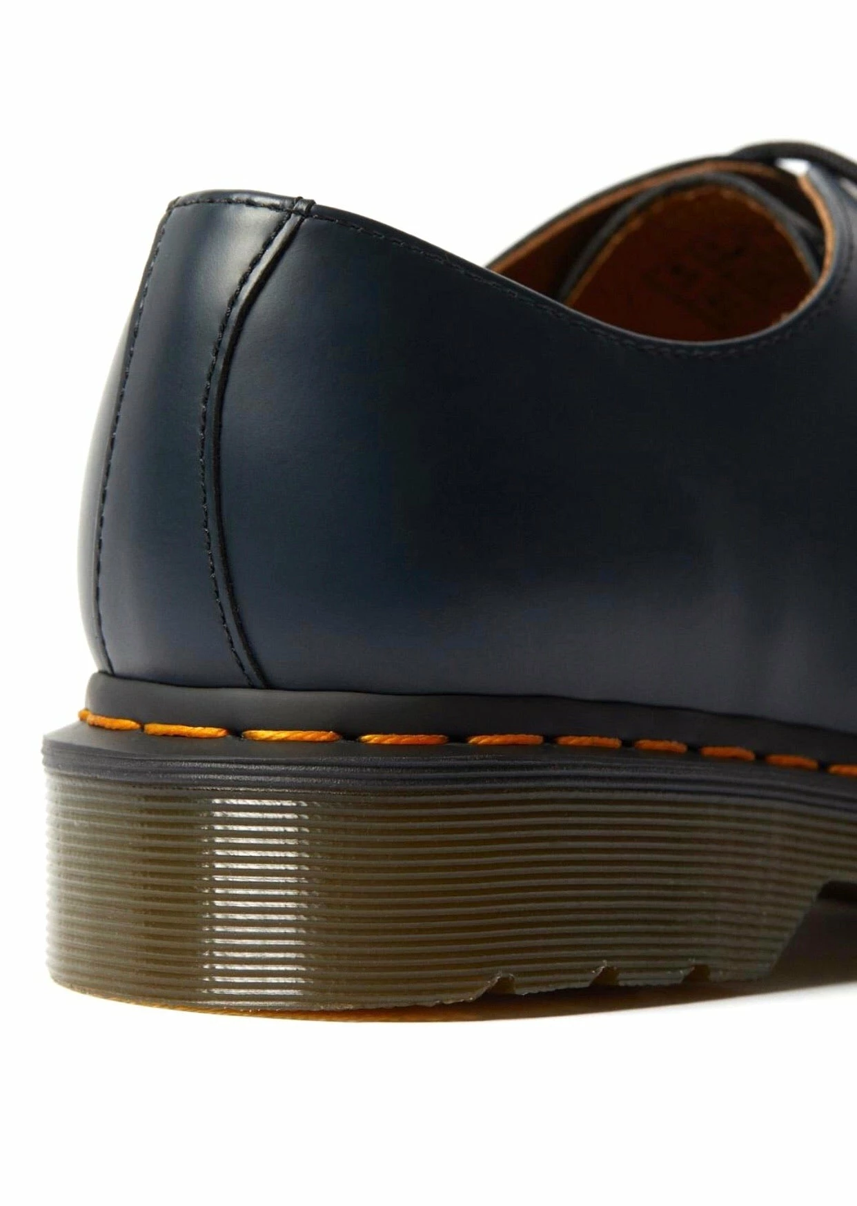 Dr. Martens Shoes Dr. Martens 1461 Navy Blue Smooth 3 Eyelet Shoe 3 Dr. Martens Shoes Dr. Martens 1461 Navy Blue Smooth 3 Eyelet Shoe - Image 3