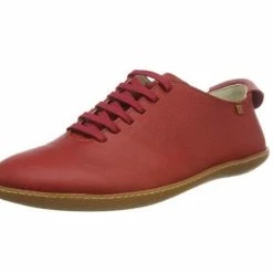 El Naturalista Shoes El Naturalista N296 Tibet Red El Viajero 6 Eyelet Shoe Made In Spain