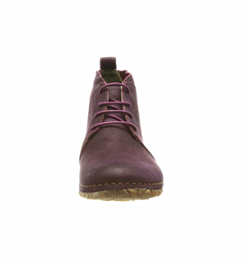 El Naturalista Ladies Boots El Naturalista N974 Mora Purple Lace Up Ankle Boot Made In Spain 5 El Naturalista Ladies Boots El Naturalista N974 Mora Purple Lace Up Ankle Boot Made In Spain - Image 5