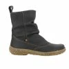 El Naturalista Ladies Boots El Naturalista N722 Black Zip Mid Calf Boots Made In Spain