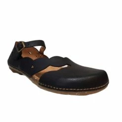 El Naturalista Ladies Shoes El Naturalista 5224 Black Mary Jane Made In Spain