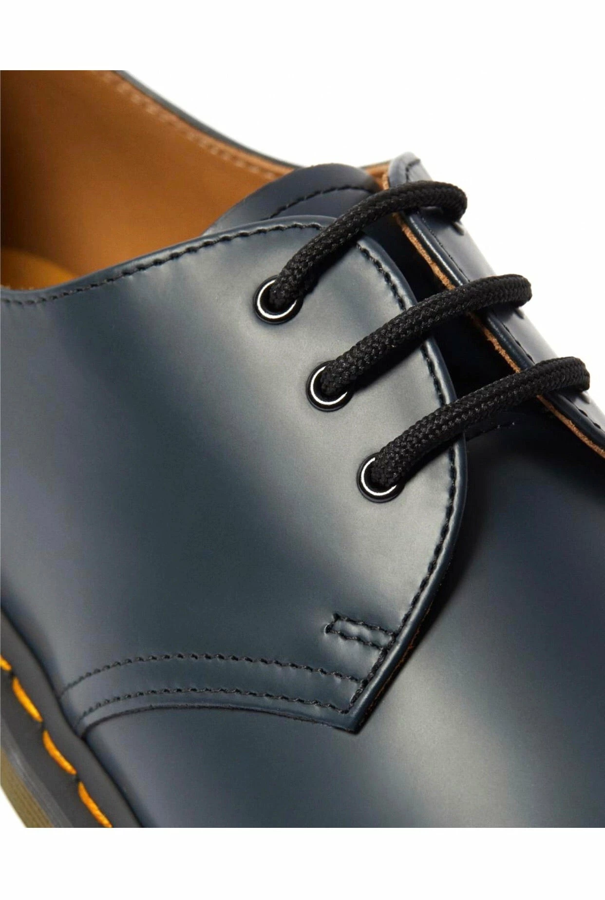 Dr. Martens Shoes Dr. Martens 1461 Navy Blue Smooth 3 Eyelet Shoe 5 Dr. Martens Shoes Dr. Martens 1461 Navy Blue Smooth 3 Eyelet Shoe - Image 5