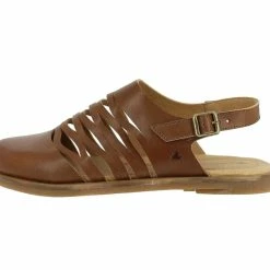 El Naturalista Ladies Shoes El Naturalista 5184 Caramel Tulip Vaquetilla Flats Made In Spain