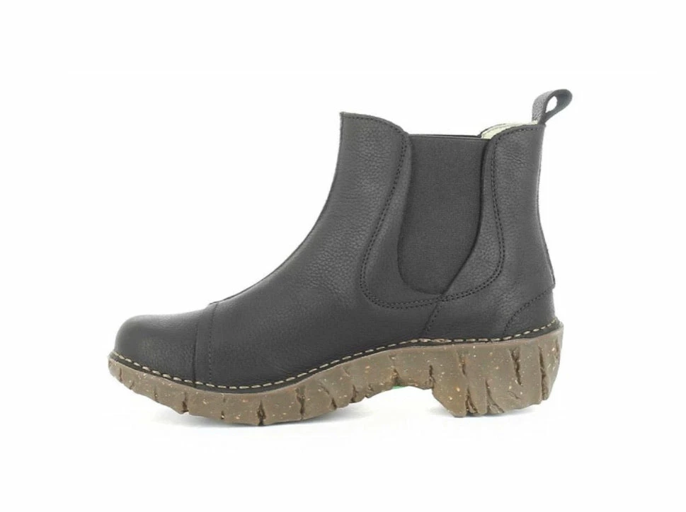El Naturalista Ladies Boots El Naturalista N158 Black Pull On Ankle Boot Made In Spain 5 El Naturalista Ladies Boots El Naturalista N158 Black Pull On Ankle Boot Made In Spain - Image 5
