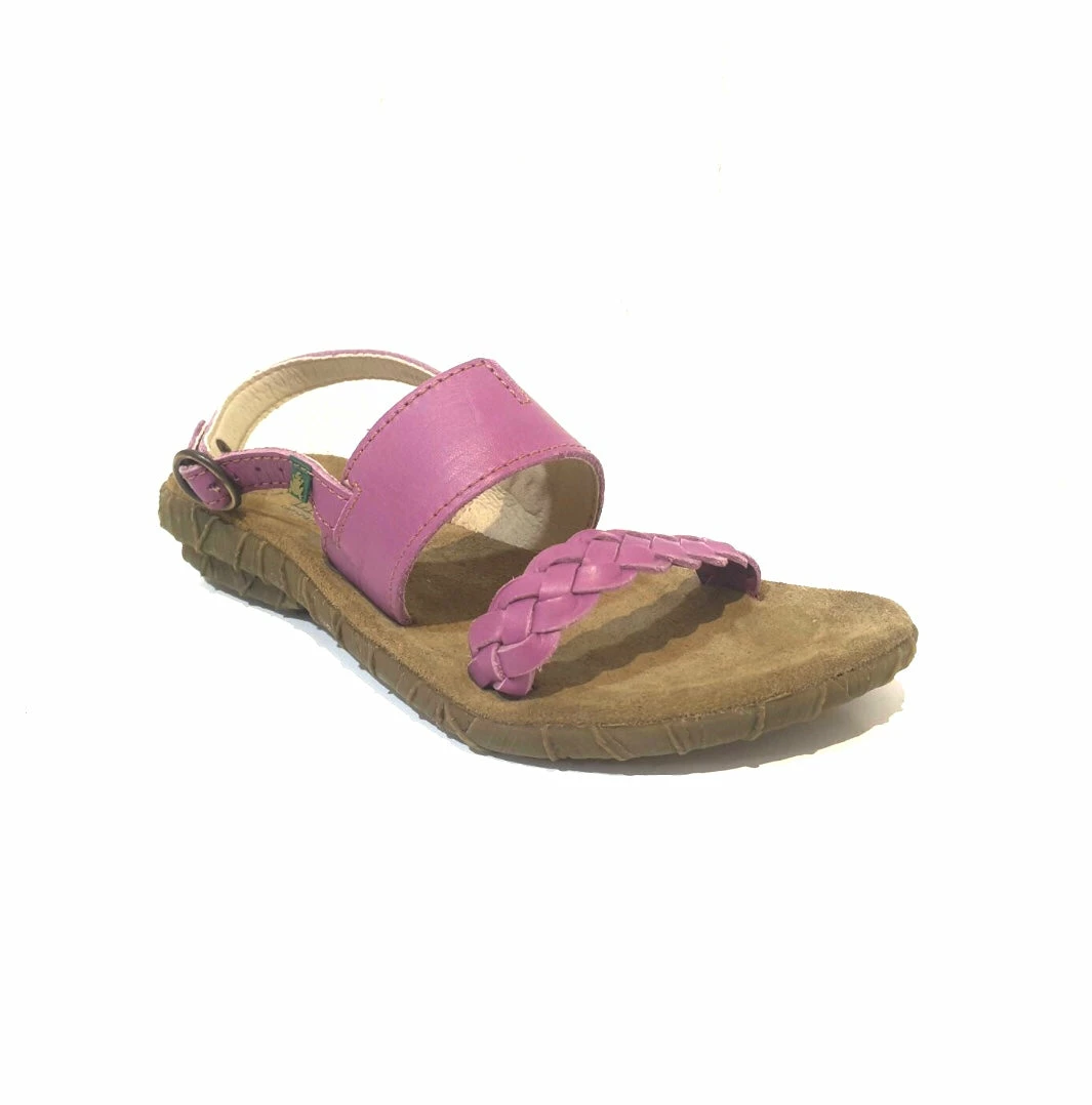 El Naturalista Ladies Shoes El Naturalista N716 Viola Purple Leaves Palma Sandals Made In Spain 2 El Naturalista Ladies Shoes El Naturalista N716 Viola Purple Leaves Palma Sandals Made In Spain - Image 2