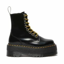 Dr. Martens Boots Dr. Martens Jadon Max Black Buttero Zip 8 Eyelet Ankle Boot -El Naturalista store image a4fbccfa 28a9 43b5 8191 7e1f78b12612 2048x