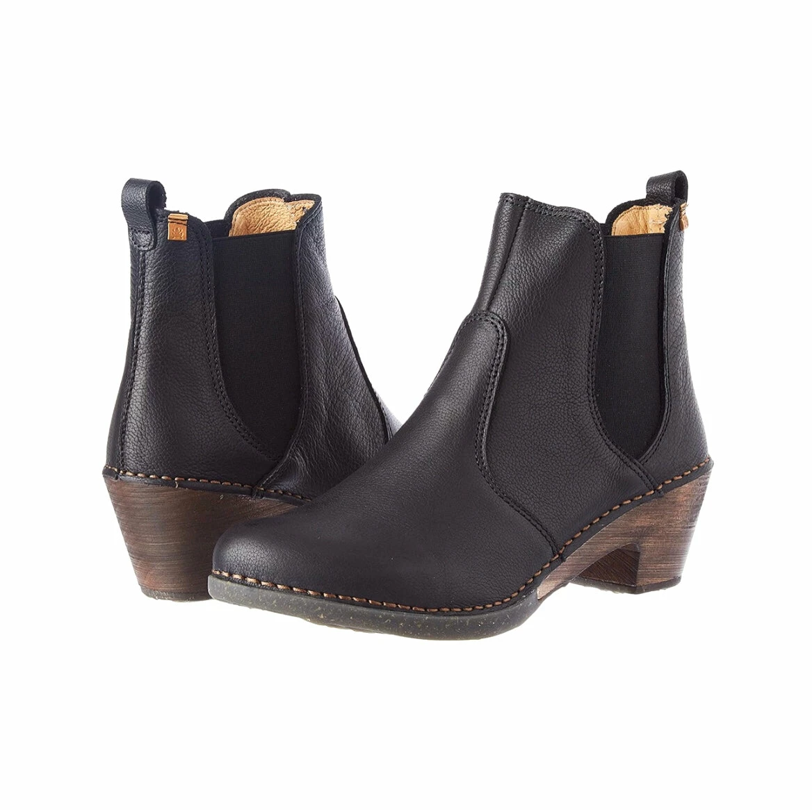 El Naturalista Ladies Boots El Naturalista 5492 Sylvan Black Pull On Ankle Boot Made In Spain 7 El Naturalista Ladies Boots El Naturalista 5492 Sylvan Black Pull On Ankle Boot Made In Spain - Image 7