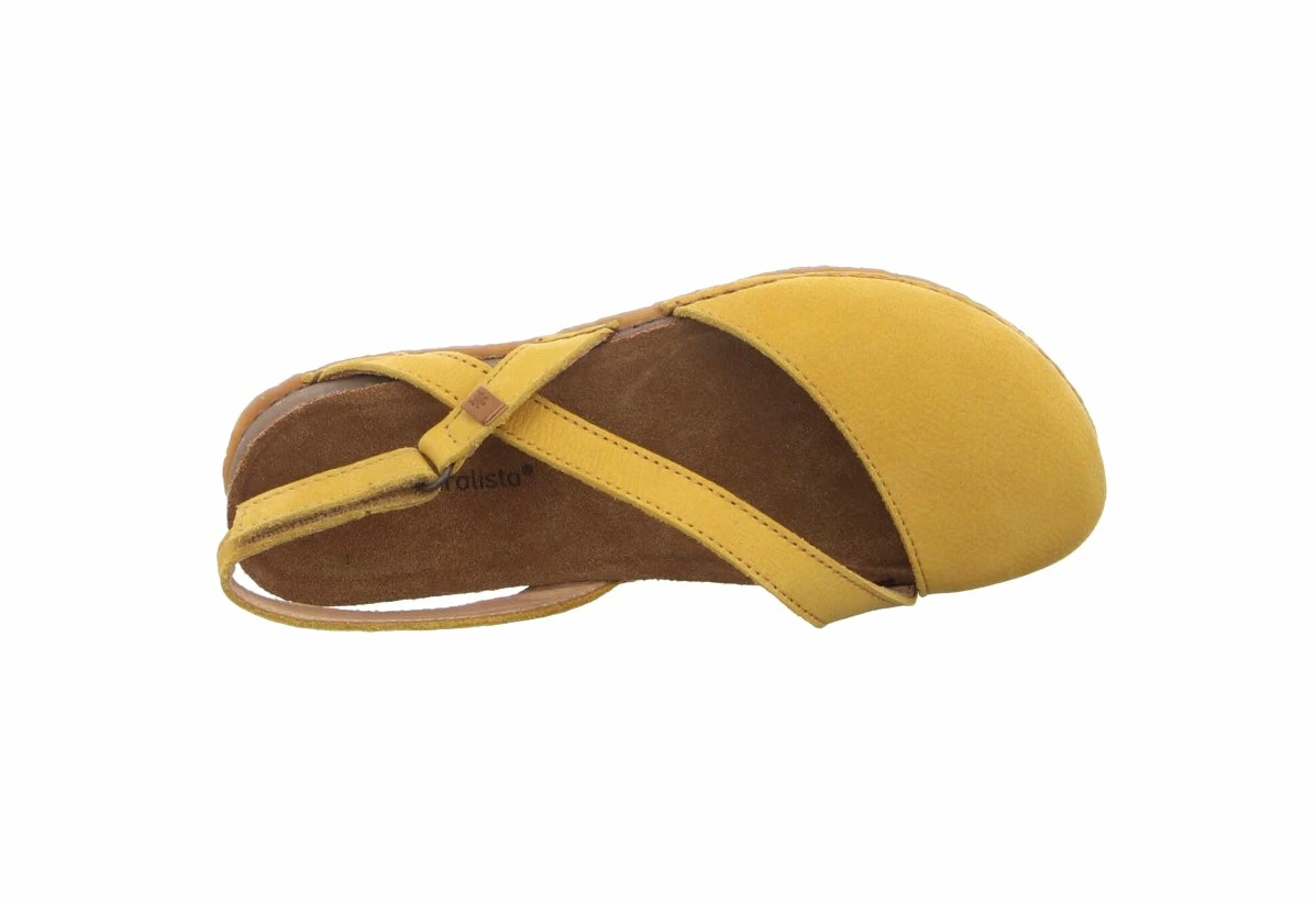 El Naturalista Ladies Shoes El Naturalista 5813 Panglao Curry Yellow Pleasant Flats Made In Spain 5 El Naturalista Ladies Shoes El Naturalista 5813 Panglao Curry Yellow Pleasant Flats Made In Spain - Image 5