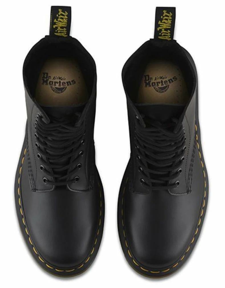 Dr. Martens Boots Dr. Martens 1490 Black Smooth 10 Eyelet Boot 4 Dr. Martens Boots Dr. Martens 1490 Black Smooth 10 Eyelet Boot - Image 4