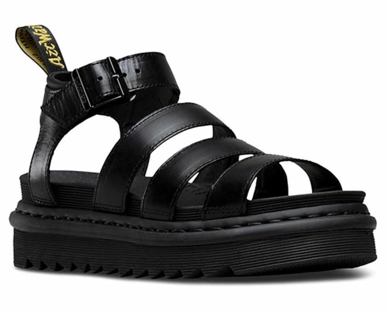Dr. Martens Shoes Dr. Martens Blaire Chunky Black Sandal Buckle 3 Strap 1 Dr. Martens Shoes Dr. Martens Blaire Chunky Black Sandal Buckle 3 Strap