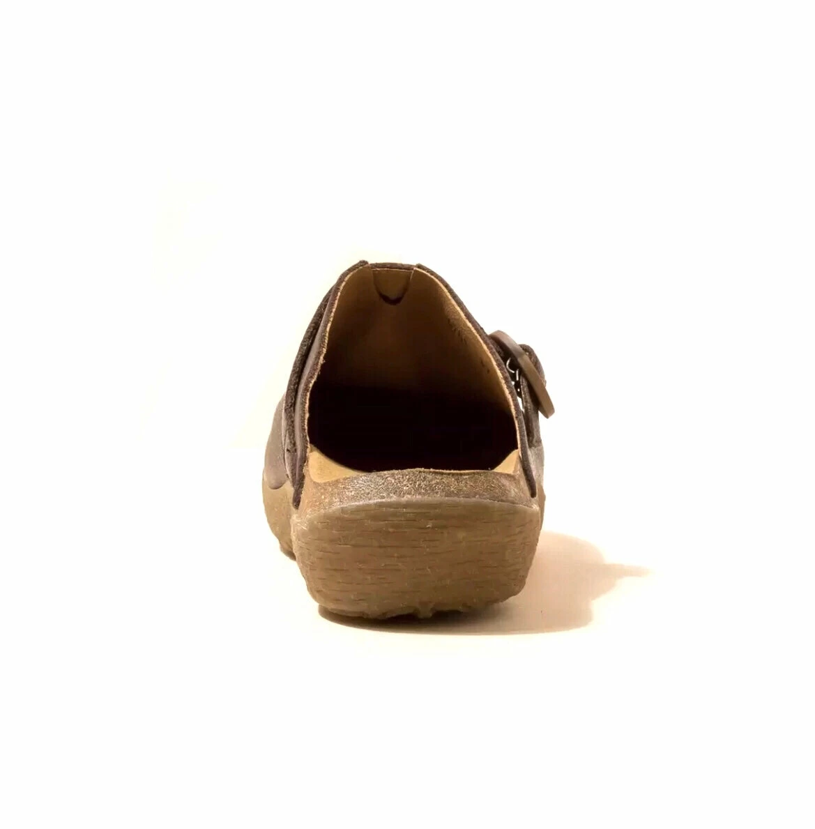 El Naturalista Ladies Shoes El Naturalista 5701 Brown Wakatiwai Buckle Clog Made In Spain 2 El Naturalista Ladies Shoes El Naturalista 5701 Brown Wakatiwai Buckle Clog Made In Spain - Image 2