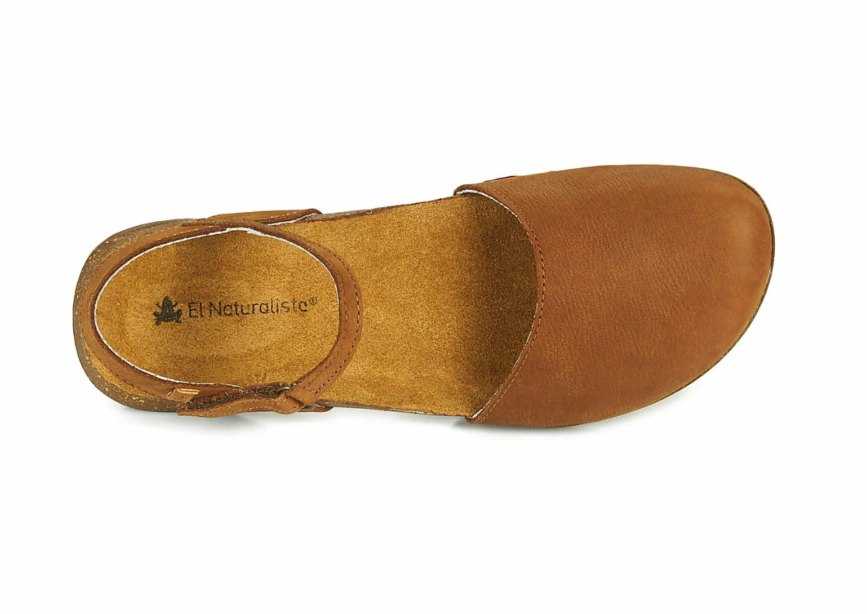 El Naturalista Ladies Shoes El Naturalista N412 Pleasant Wood Light Tan Wakataua Flats Made In Spain 4 El Naturalista Ladies Shoes El Naturalista N412 Pleasant Wood Light Tan Wakataua Flats Made In Spain - Image 4
