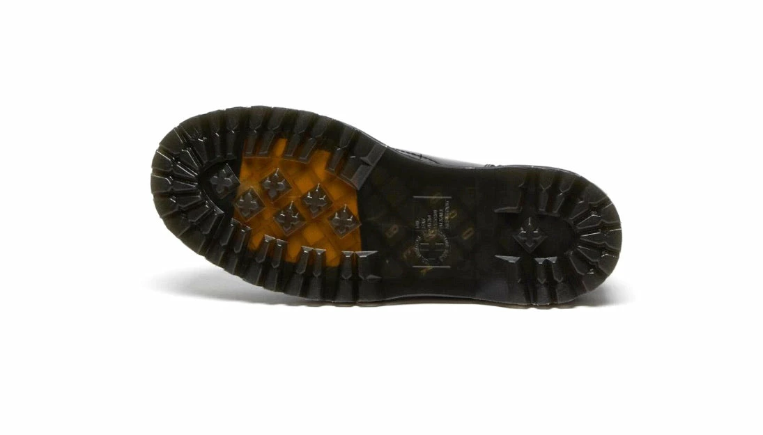 Dr. Martens Boots Dr. Martens Jadon Black Smooth Zip Platform Ankle 8 Eyelet Boot 8 Dr. Martens Boots Dr. Martens Jadon Black Smooth Zip Platform Ankle 8 Eyelet Boot - Image 8