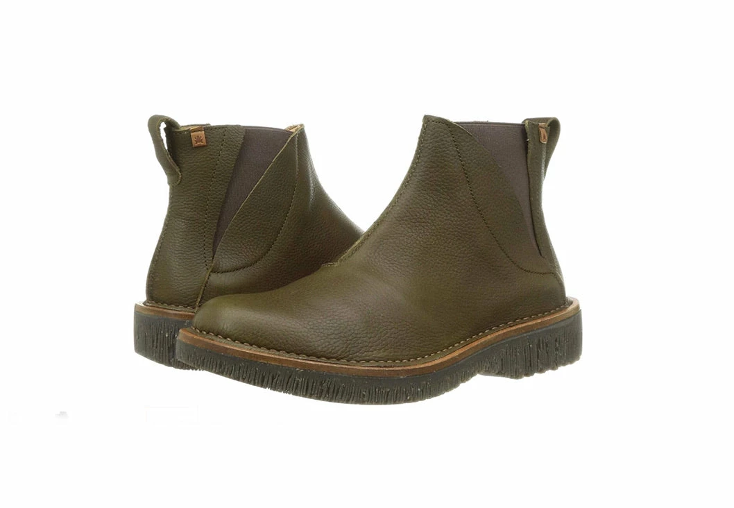 El Naturalista Ladies Boots El Naturalista 5570 Volcano Olive Chelsea Ankle Boot Made In Spain 6 El Naturalista Ladies Boots El Naturalista 5570 Volcano Olive Chelsea Ankle Boot Made In Spain - Image 6