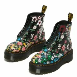 Dr. Martens Boots Dr. Martens Sinclair Black Floral Mash Up Backhand Zip Ankle 8 Eyelet Boot 15 Dr. Martens Boots Dr. Martens Sinclair Black Floral Mash Up Backhand Zip Ankle 8 Eyelet Boot -El Naturalista store image b51b5b46 17e4 4ec3 affa 8305443178a0 2048x