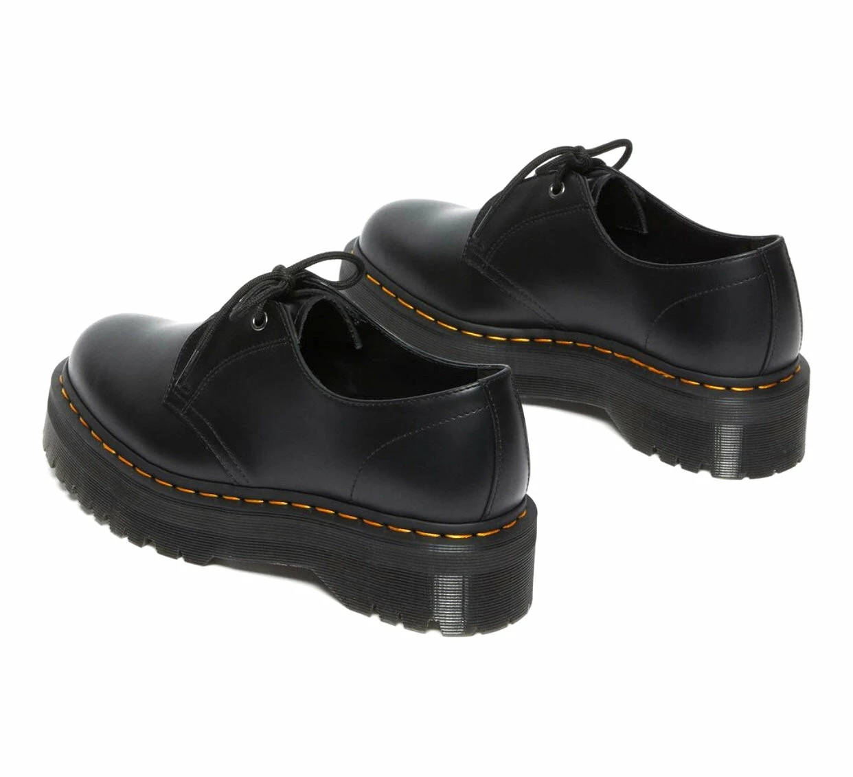 Dr. Martens Shoes Dr. Martens Jarrick Lo Black Smooth Platform 1 Eyelet Shoe 5 Dr. Martens Shoes Dr. Martens Jarrick Lo Black Smooth Platform 1 Eyelet Shoe - Image 5