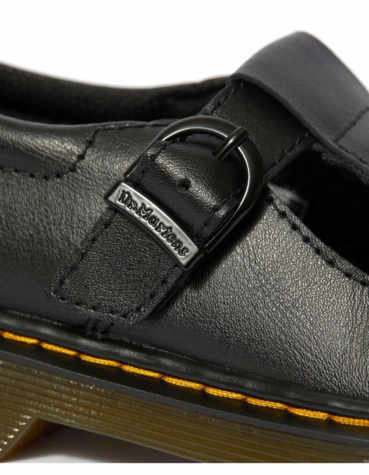Dr. Martens Kids Shoes Dr. Martens Polley Black Junior Leather Mary Jane 3 Dr. Martens Kids Shoes Dr. Martens Polley Black Junior Leather Mary Jane - Image 3
