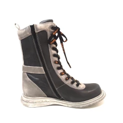 Eject Ladies Boots Eject EJW19-13 Grey Black 11 Eyelet Zip Mid Calf Boot Made In Portugal -El Naturalista store image b9578536 657f 44bd a36c a0f4934a8a56 2048x