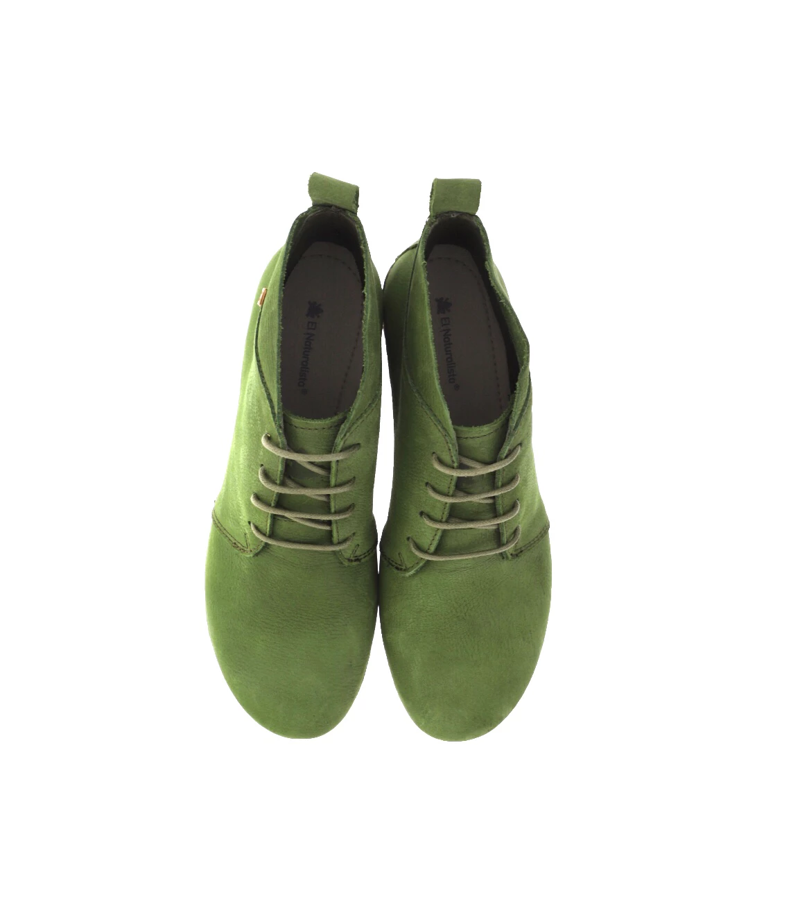 El Naturalista Ladies Boots El Naturalista N974 Selva Green Lace Up Ankle Boots Made In Spain 2 El Naturalista Ladies Boots El Naturalista N974 Selva Green Lace Up Ankle Boots Made In Spain - Image 2